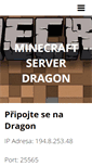 Mobile Screenshot of minecraft.best-hosting.cz